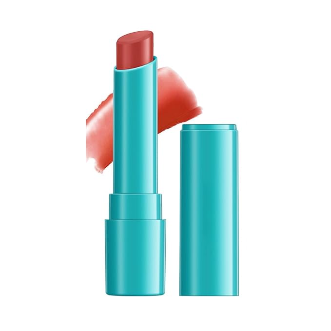Charm Kiss Lip Tint Hydrating, Hydrating Lipstick,Powerful Moisturizing Water Lipstick Natural Ingredients, Non-Sticky And Long-Lasting, Glossy Lip Tint Stain for Women (4# Peach Coral)