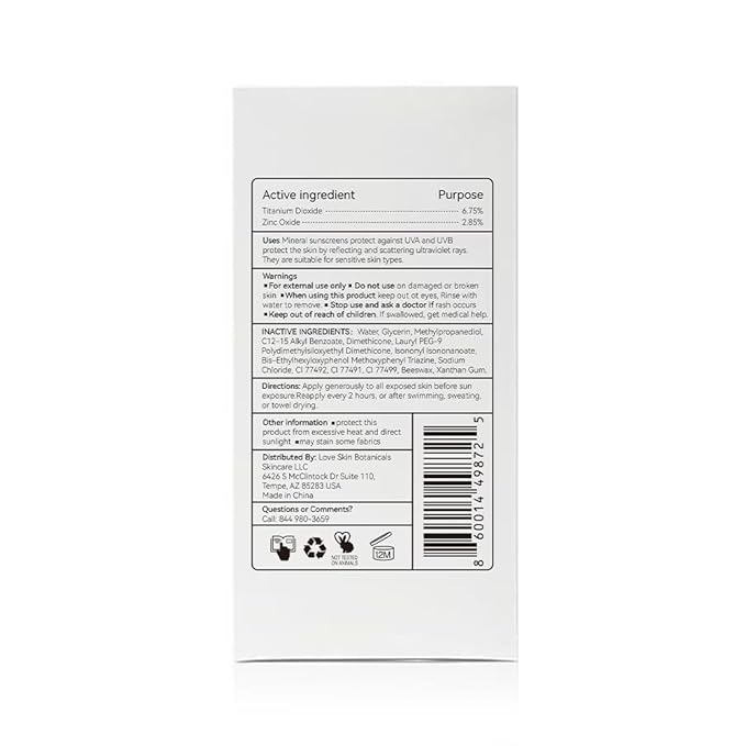Mineral Protect Tinted Sunscreen SPF 50 PA+++ – Dark Tint | 100% Mineral, Reef-Safe, Unscented, Broad Spectrum Daily Face Sunscreen