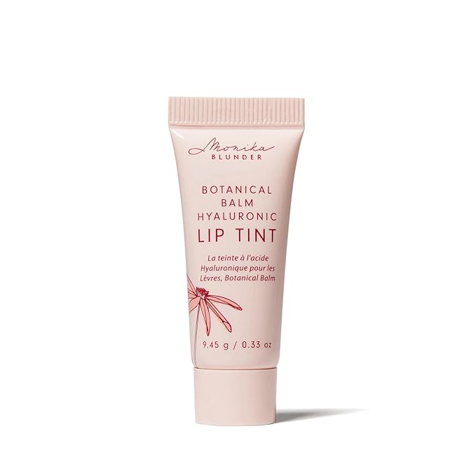 Monika Blunder Beauty - Botanical Balm Hyaluronic Lip Tint (Herbst) - Orange - Hydrating, Cruelty-Free, Vegan, Non-Toxic Lip Color, Moisturizing, Lightweight Formula, Sheer, Natural Finish