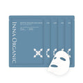 INNA ORGANIC Sheet Mask - Nexty Award Finalist, Sleep Well Glow, Overnight Renewal, Restful Healing, Sustainable & Clean Beauty (Pack of 5) | Blue Tansy Essential Oils Infused Skin Care