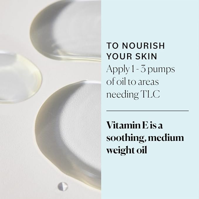 Sky Organics Vitamin E Oil Blend for Face, Organic Antioxidant Facial Oil, 36,000 IUs to Deliver Reparative Moisture and Soothe Dry, Damaged Skin, 100% Pure & Cold-Pressed, 3.97 fl oz, 117 ml
