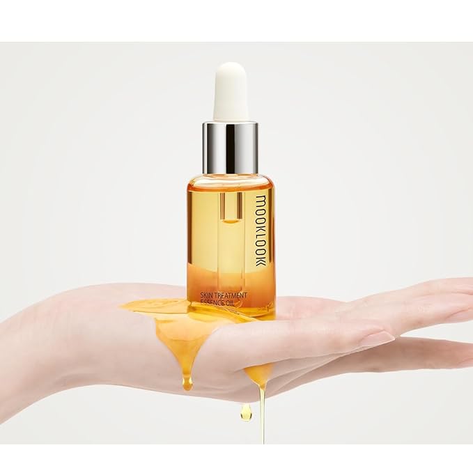 1PC Mooklook Skin Essence Oil Intensive Skin Serum, Squalane Serum Renew Firm Lift Soothe Your Skin Inside Out (20ml)