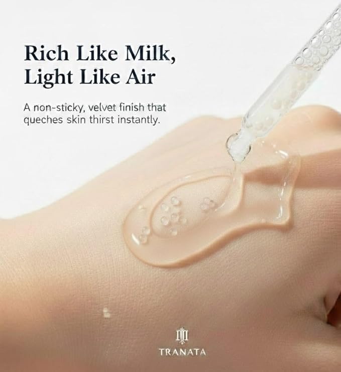 Rice Lipids Peptide Serum - UK Vegan Society Certified, 80% Rice Extract for Glass Skin Glow, Niacinamide & Adenosine High-Nutrition Barrier Care (30ml)1.01floz Korean peptide serum