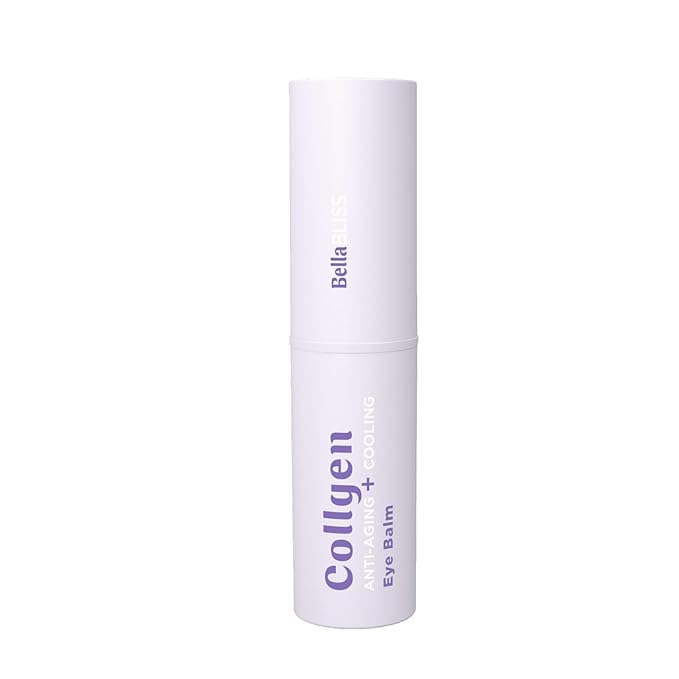 Bella Bliss Collagen Eye Balm Stick for Dark Circles, Puffiness & Wrinkles – Cooling Under Eye Cream with Collagen, Anti-Aging & Hydrating Formula – Made in Korea - 0.35 oz / 10 g - Pack of 2