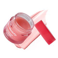 MCoBeauty Double Duty Lip Mask Berry - Hydrating Lip Balm with Coconut Oil Vitamin E Hyaluronic Acid - Overnight Lip Mask Treatment for Dry Lips - Tinted Lip Care, Vegan Cruelty Free - 15g