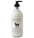 Goat Milk Body Lotion for Dry Sensitive Skin – Fragrance Free Natural Moisturizer for Face, Hands & Body – Handmade, Fast-Absorbing, Lightweight, Non-Greasy – 16oz