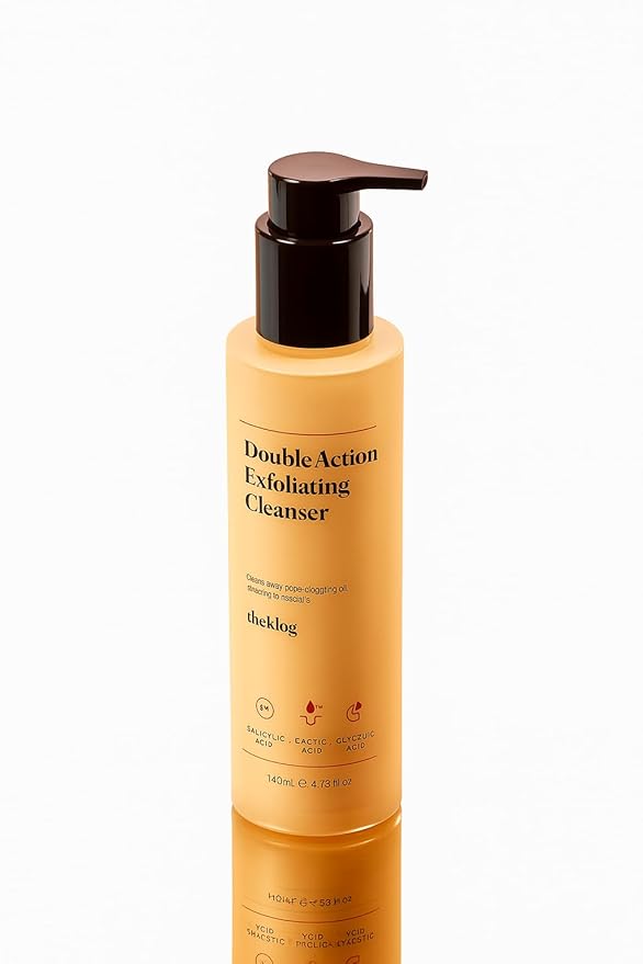 The Klog Double Action Exfoliating Cleanser Skin Exfoliant