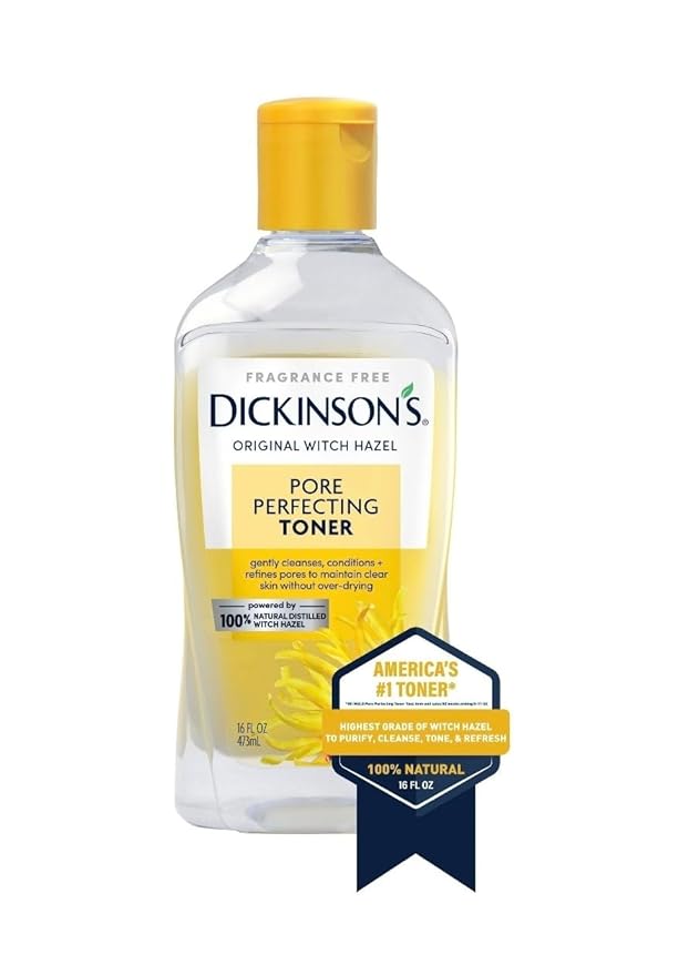 Dickinsons, Originial Witch Hazel Pore Perfecting Toner, 3.3 Fl Oz