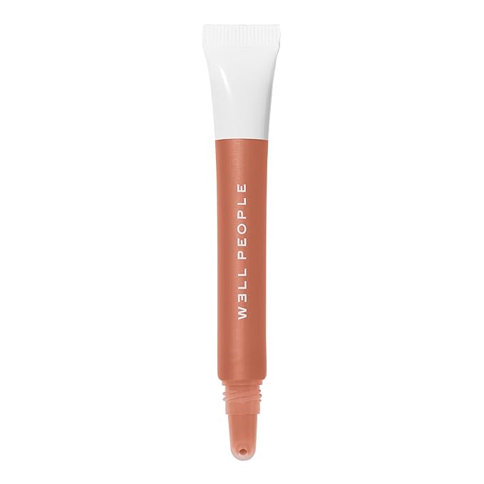 Well People Lip Nurture Hydrating Balm, Lip Balm For Hydration & Vibrant Sheer Color, Soothes & Softens Lips, Vegan & Cruelty-free, Toasty Nutmeg