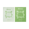 DINSEE Premium Vegan Snow Lotus Hyaluronic Mask Sheet- Hydrating and Moisturizing Sheet Masks, Quick Soothing, For All Skin Types, Korean Skin Care, 27ml × 5ea