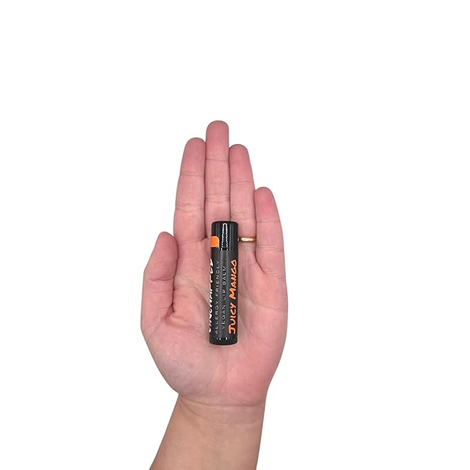 Vegan Lip Balm - All Natural and Free of Beeswax, Soy, Nut, and Top 9 Food Allergens (Mango)