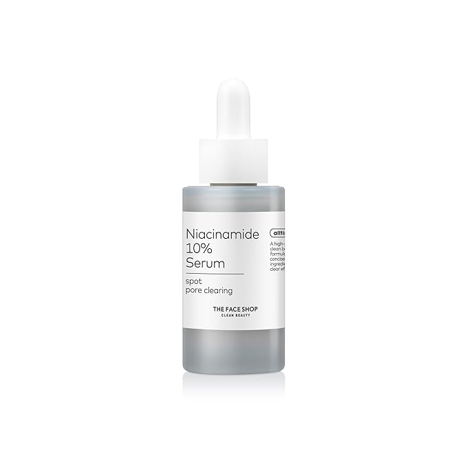 The Face Shop Alltimate Niacinamide 10% Serum for Face with Caffeine & Peptide, Korean Skin Care, Oil Control & Pores Reducer, Improve Skin Elasticity, Face Serum for Sensitive Skin, Non-comedogenic
