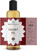 Rosehip Seed Oil, All Natural Unrefined Extra Virgin Cold Pressed Moisturizer for Massage, Skin, Face, Hair, Body, Soap Bulk Wholesale (64 oz)
