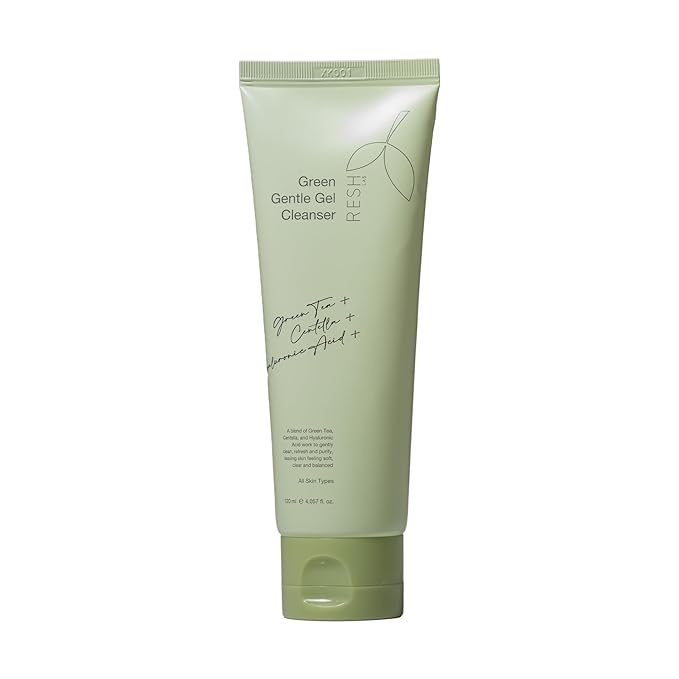 Gentle Gel Cleanser – 120ml | Foaming Face Wash with Natural Plant Extracts for Sensitive Skin | Makeup Remover & Hydrating Facial Cleanser | Deep Pore Cleanse Without Drying