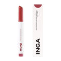 INGA Water Glow Melting Balm - Hydrating Tinted Lip Balm with Soft, Melt-On Texture, Natural Sheer, Glass-Like Finish with Non-Sticky, Lightweight Comfort (RED BERRY JUICE)