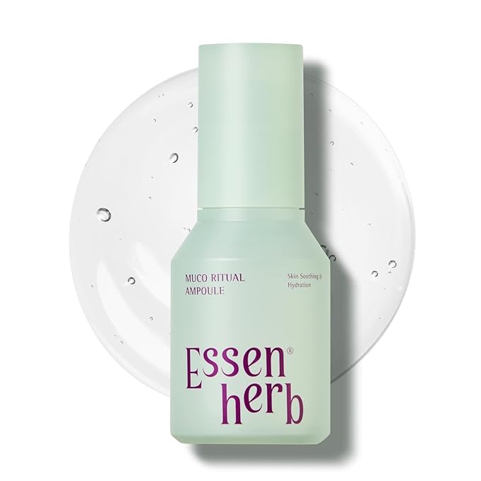 Aloe Serum (Muco Ritual Ampoule) – Korean Facial Essence with 95% Aloe Polysaccharides – Lightweight Hydration for Dry & Visibly Stressed Skin (1.69 fl oz, 50ml)