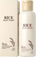 Rice Toner, Natural Rice Essence, Deep Hydration, Refreshing Texture and Non-Sticky, Suitable for All Skin Types, Replenishes Water to The Skin.