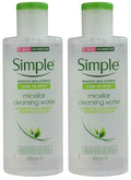 Simple Micellar Cleansing Water, 6.7 Ounce (2 Pack)