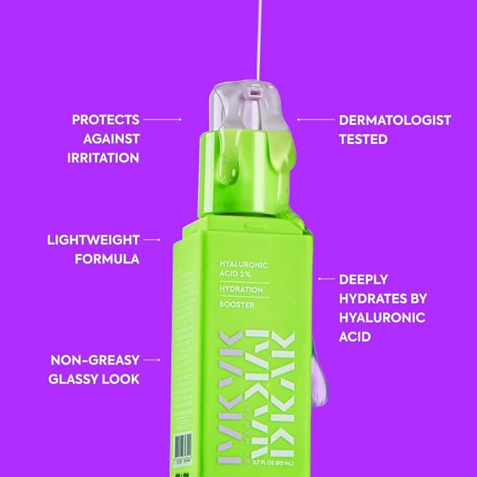 IYKYK by Makari Hyaluronic Acid 2% Hydrating Face Serum 2 Pack | Moisture Booster with Vitamin B5, Aloe & Kelp | Plumping, Hydrating Vegan Facial Serum | Fragrance-Free