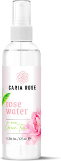 Rosewater Hydrating Spray with Green Tea | Rose Water Facial Toner with Green Tea (4.2 oz)
