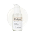 9wishes Vegan Collagen Ampule - Multi-Peptide Face Serum with Copper Peptide & Collagen for Firming, Plumping & Skin Elasticity, Korean Skincare - 30ml /1 .01 fl.oz.