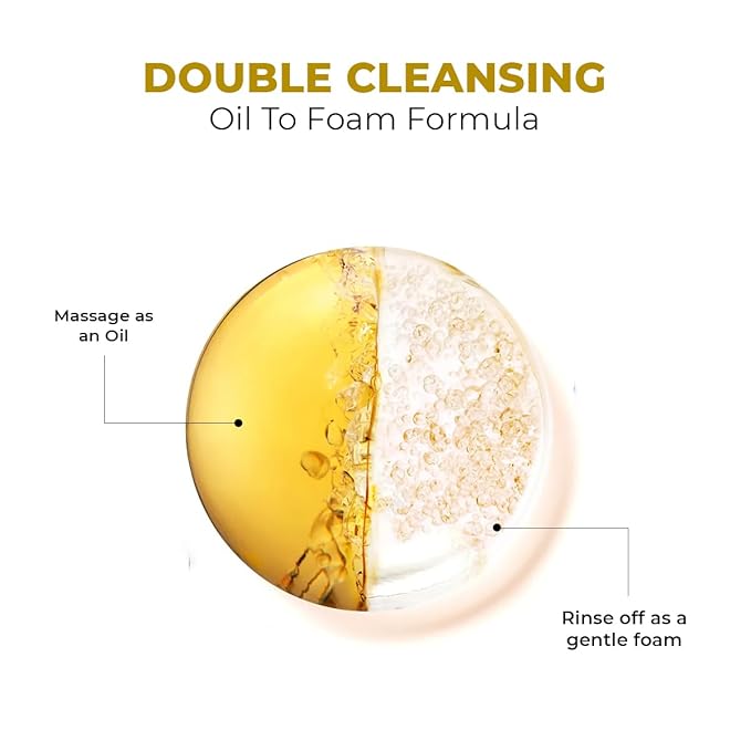 Conscious Chemist Makeup Remover & Oil Cleanser | 130ml | Face Wash & Cleanser for Oily Skin | Removes Waterproof Makeup, Blackheads & Whiteheads | Soft & Clear Skin - Daily Dissolve