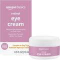 Amazon Basics Retinol Under Eye Cream, Fragrance Free, Reduces Fine Lines, Night Treatment, 0.5 Ounces, 1-Pack