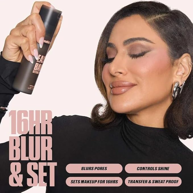 H.U.D.A - Easy Bake Blurring Setting Spray with 16-Hour Wear - Size: (3.38 oz / 100 ml)