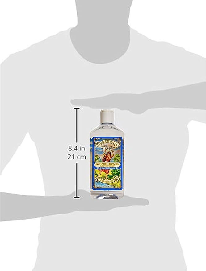 Humphrey's Humphreys Organic Witch Hazel Natural Astringent for Face & Body, 16 Oz