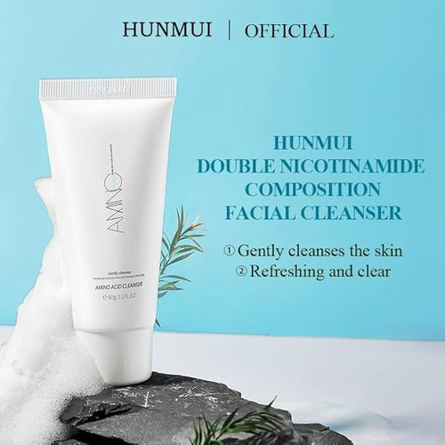 Acid Facial Cleansing Mousse, Gentle Hydrating Cleanser Foaming Face Wash, Mild And Non-irritating 2.1 FL.OZ