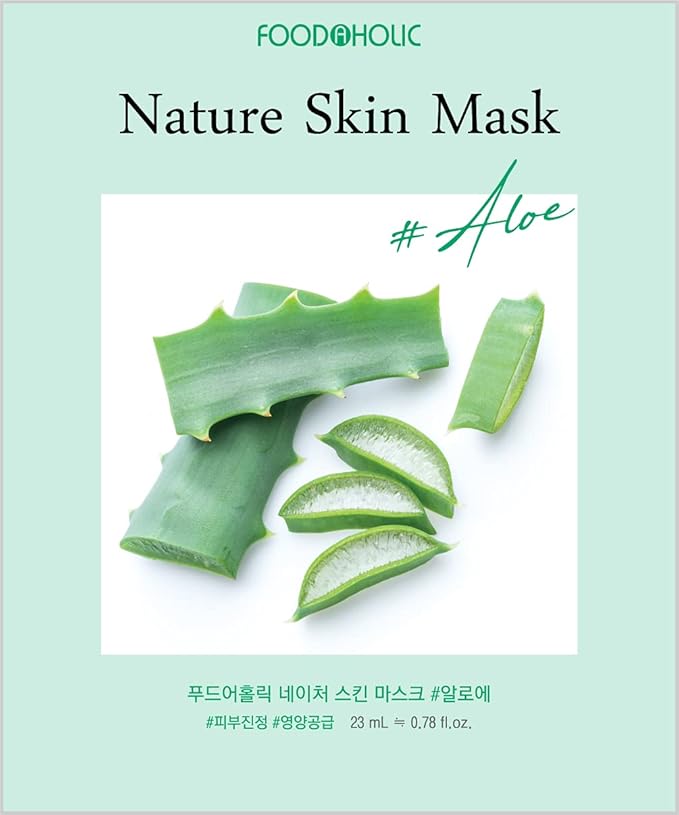 [ Nature Skin ] 100 Combo Pack Face Sheet Mask, Nude Sheet with Release Paper, Premium Quality Korean Facial Sheet Mask (10 x 10 Types