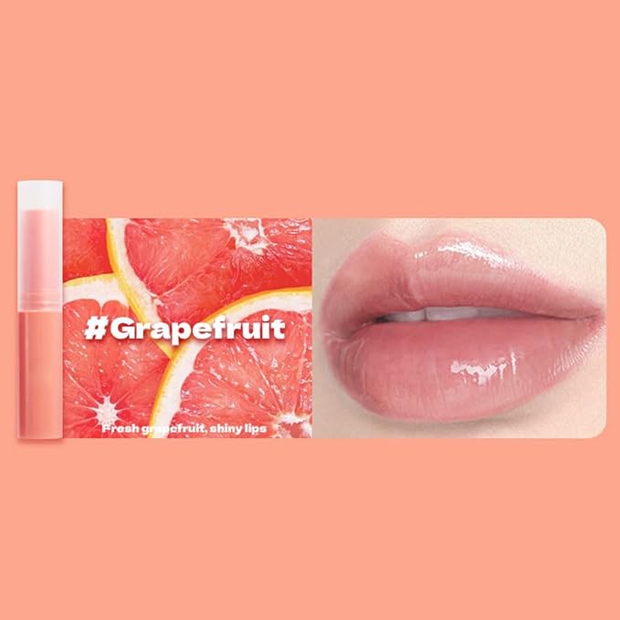 Nourishing Lip Balm for Dry & Chapped Lips, Ideal Lipstick Primer for Women, Deep Moisturization Chapstick, Vegan Tinted Lip Balm, Hydrating, Fall Winter Lip Care, 5#+6#