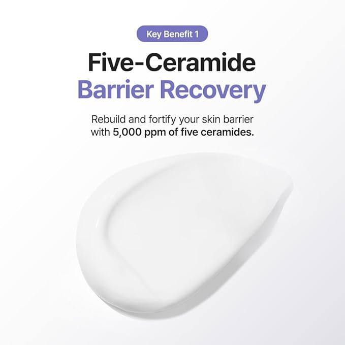 PURITO Luminous Ceramide Moisturizer | Five-Ceramide Barrier Recovery Cream for Dry & Sensitive Skin | Hydration Lock, Soothing Care, Vegan & Cruelty-Free | Korean Skincare, 100mL / 3.38 fl.oz