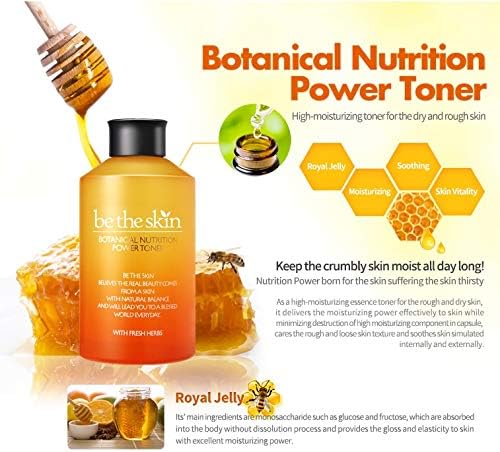[Be the skin] Botanical Nutrition Power Toner 5.07 fl oz / 150ml | Facial toner for long lasting and deep moisturization | For dry skin