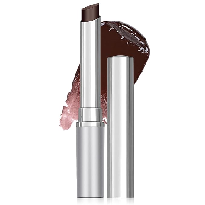 Honey Lipstick Tinted Lip Balm, Hydrating Sheer Lip Color for All Skin Tones, Moisturizing Lightweight Lip Balm with Natural Shine, Nourishing Glossy Black cherry Tint
