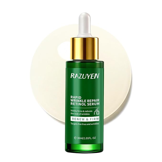 Retinol Serum for Face, Anti Aging Serum with Peptide for Fine Lines and Wrinkles, Smoothing, Repairing and Hydrating Face, 30ml (1 Fl Oz)