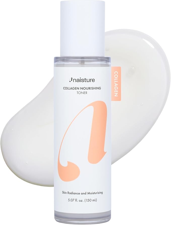 Naisture Collagen Toner – Balancing Milky Face Toner with Hydrolyzed Collagen for Lightweight and Non-Greasy Moisturization