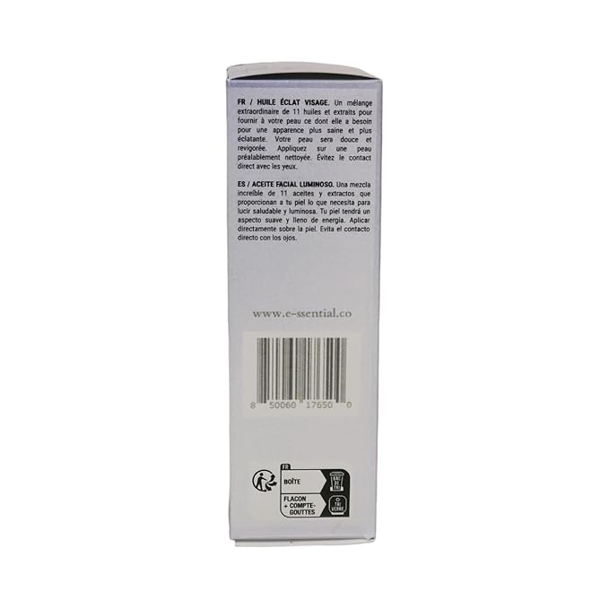 E.ssential Quench Nourishing Facial Oil, 1 fl oz, suitable for all skin types, with vitamins and antioxidants, improves texture and promotes youthful glow