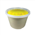 SmellGood - Pure Unrefined African Shea Butter, natural and handmade, ivory color, packed in 16 oz food grade resealable container, 6 Units included