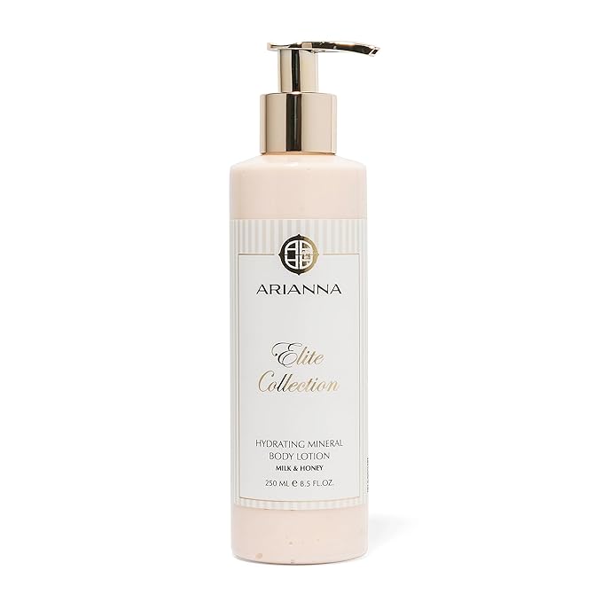 Hydrating Mineral Body Lotion Natual Water-Based not greasy Lotion Nurturing and Soothing Daily Lotion (Milk & Honey)