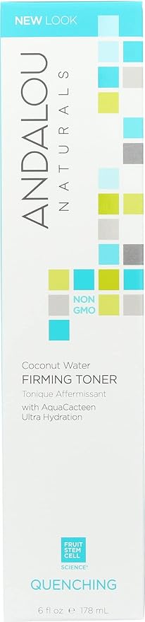 Andalou Naturals Coconut Water Firming Toner, 6 Ounce