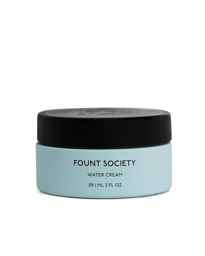 Water Cream Moisturizer - 2 fl oz Gel Cream for Hydrated Skin - Antioxidant-Rich Day Cream with Peptides & Squalane - Vegan & Cruelty-Free - No Parabens or Synthetic Fragrances