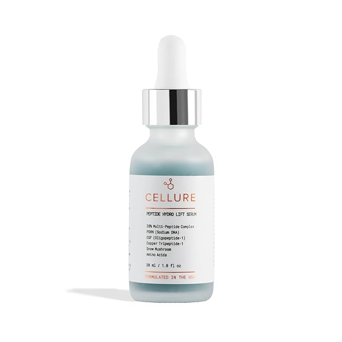 Peptide Hydro Lift Serum – Multi Peptide Firming & Smoothing Face Serum with Copper Peptides & Hyaluronic Acid, 1.0 fl oz (30 mL)