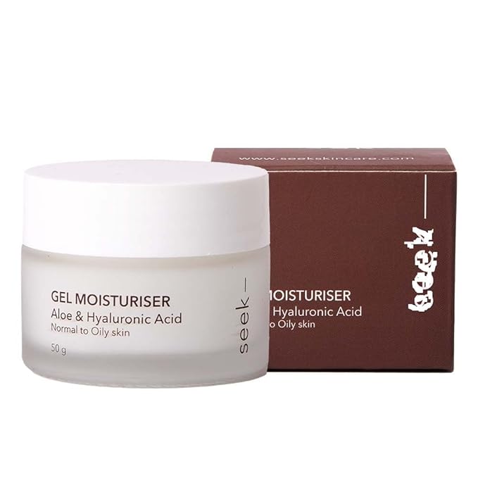 Gel Moisturiser Aloe & Hyaluronic – Lightweight Hydration for Normal to Oily Skin | Vegan, No Toxins, No Fragrance