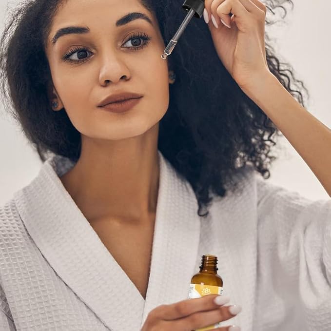 Relaxcation Marula Oil – Cold Pressed Organic Oil from Sclerocarya Birrea Seeds | Pure Extract for Hair, Face, Nail & Body | Unrefined, Vegan, Hydrating, Travel Size Glass Bottle (1 oz)