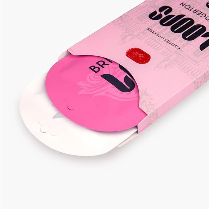 LOOPS Beauty Bridgerton™ NETFLIX Royal Treatment Set -The Best Hydrogel Face Masks for Every Skin Moment Face Mask - 2 Hydrating Masks - Dew Cloud and Double Take - All Skin Types, 2pc