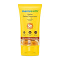 Mamaearth Ubtan Detan Sunscreen with SPF 50 & PA++++ | Broad Spectrum Protection | Helps Reduce Tanning with Turmeric & Saffron | Non-Greasy & Lightweight | 1.76 Oz/50g