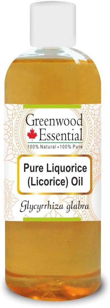 Greenwood Essential Pure Liquorice (Licorice) Oil Natural Therapeutic Grade 200ml (6.76 oz)