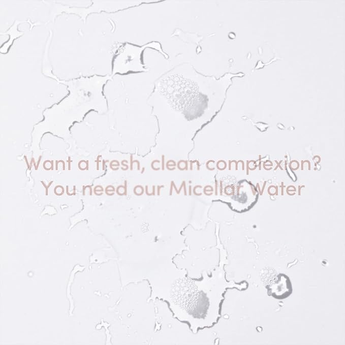 Uncommon Beauty Micellar Water - Two-in-One Gentle Cleanser and Makeup Remover - Removes Dirt and Oil for a Fresh, Clean Complexion - Vegan, Cruelty Free, Synthetic Fragrance Free, 13.52 FL OZ