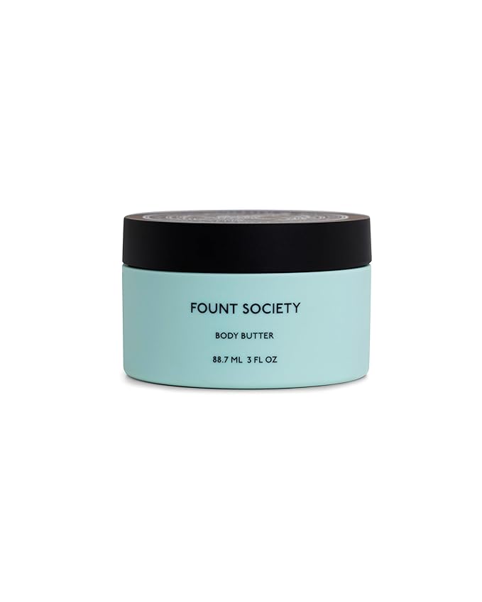 Body Butter - 3.3 fl oz Nutrient-Dense Hydrating Body Butter with Sea Fennel & Shea Butter - Lightweight, Fast-Absorbing, Fragrance-Free - Vegan & Cruelty-Free